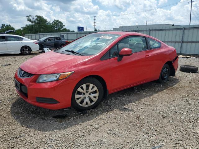 Photo 1 from auction – 2012 HONDA CIVIC LX with VIN 2HGFG3B52CH537194