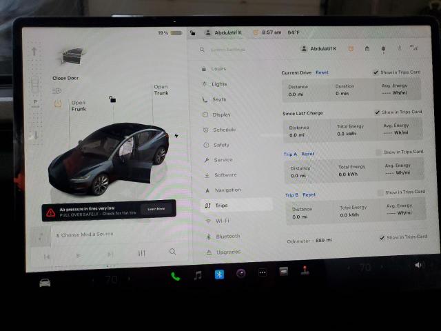 Photo 9 from auction – 2025 TESLA MODEL 3 with VIN 5YJ3E1EA4SF008256