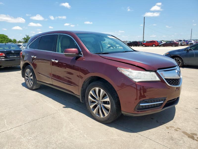 Снимка 4 от търг – 2014 ACURA MDX TECHNO с VIN 5FRYD4H43EB009787