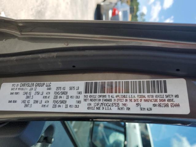 Photo 14 from auction – 2012 JEEP LIBERTY with VIN 1C4PJMFKXCW187535