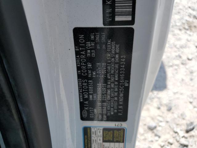 Photo 14 from auction – 2017 KIA SEDONA EX with VIN KNDMC5C16H6334343