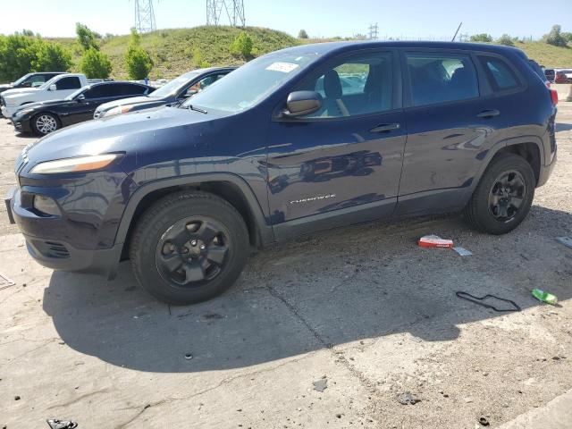 JEEP CHEROKEE S 2014 with VIN 1C4PJMAB1EW166308 - Photo from auction