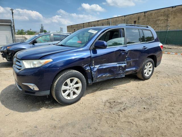 TOYOTA HIGHLANDER 2013 with VIN 5TDBK3EHXDS211647 - Photo from auction
