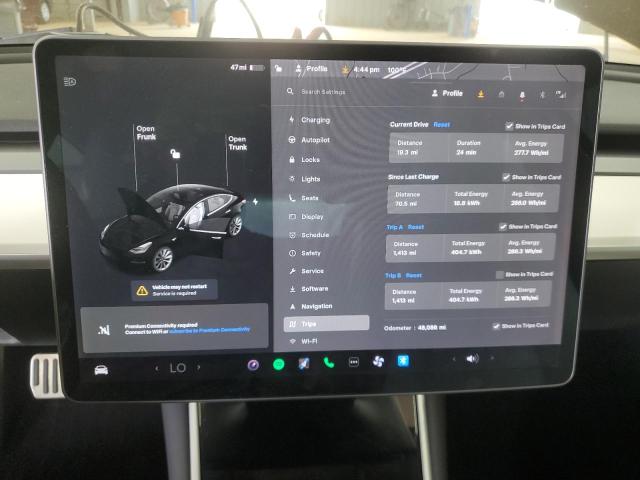 Photo 9 from auction – 2020 TESLA MODEL 3 with VIN 5YJ3E1EA9LF606800