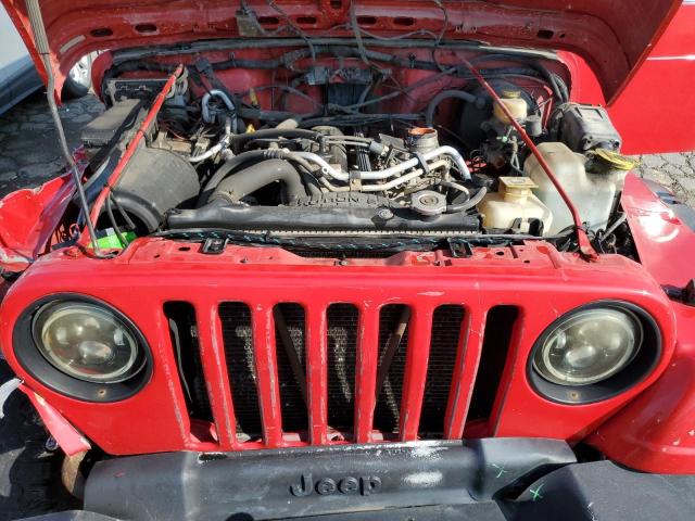 Photo 12 from auction – 2000 JEEP WRANGLER / with VIN 1J4FA49S8YP768776