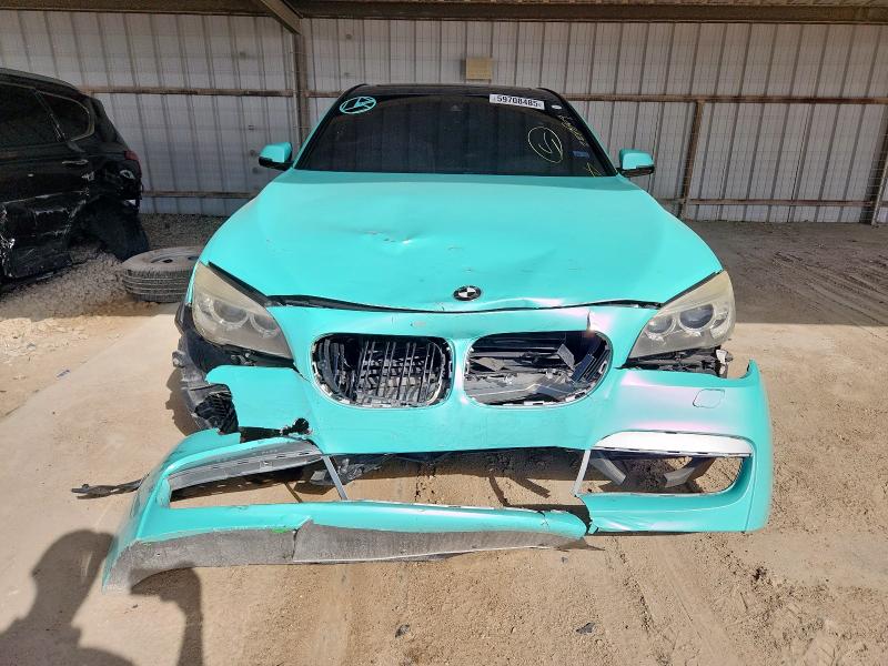 Photo 5 from auction – 2013 BMW 750 I with VIN WBAYA8C58DD227809