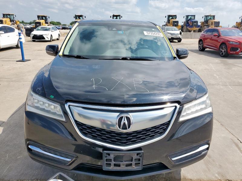 Photo 5 from auction – 2016 ACURA MDX TECHNO with VIN 5FRYD4H47GB033335