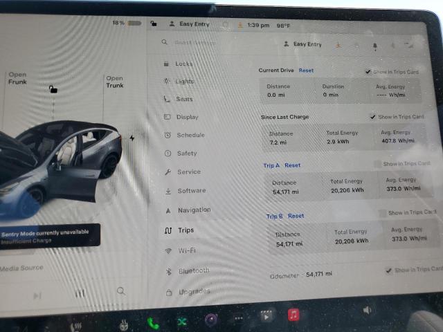 Photo 9 from auction – 2023 TESLA MODEL Y with VIN 7SAYGDEF5PF908834