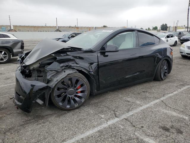TESLA MODEL Y 2024 with VIN 7SAYGDEF8RA295575 - Photo from auction