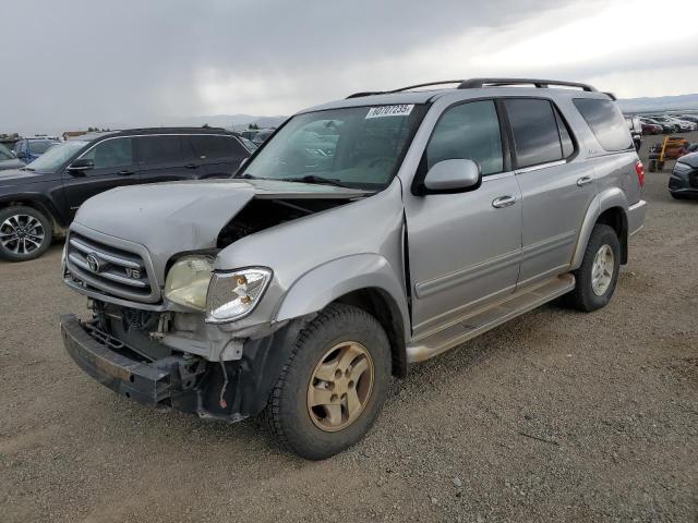 TOYOTA SEQUOIA LI 2001 with VIN 5TDZT38A01S027520 - Photo from auction