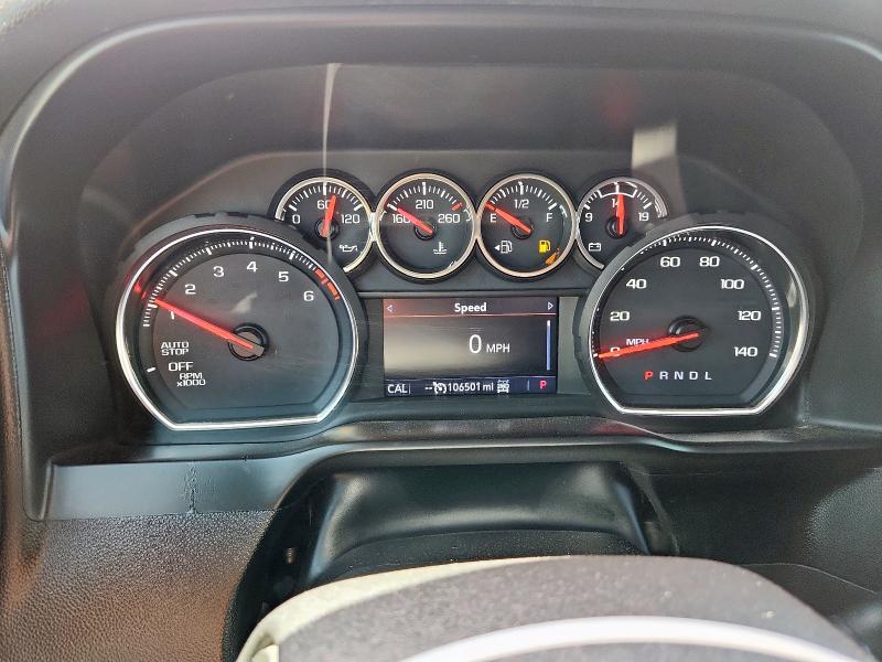 Photo 9 from auction – 2020 CHEVROLET SILVERADO with VIN 3GCUYDED9LG280398