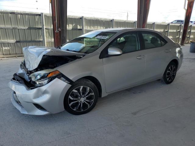 TOYOTA COROLLA LE 2016 with VIN 2T1BURHE8GC596203 - Photo from auction