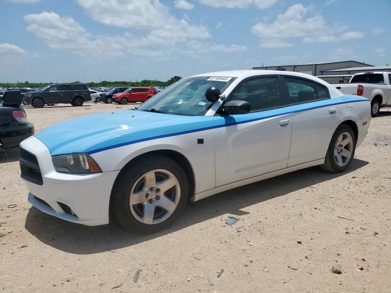 DODGE CHARGER PO 2014 with VIN 2C3CDXAG0EH348605 - Photo from auction