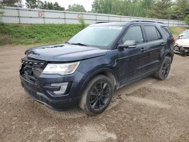 FORD EXPLORER X 2017 with VIN 1FM5K8D86HGC72971 - Photo from auction