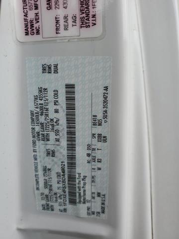 Foto 10 de la subasta – 2011 FOWI MOTORHOME con VIN 1FDXE4FSXBDA49021