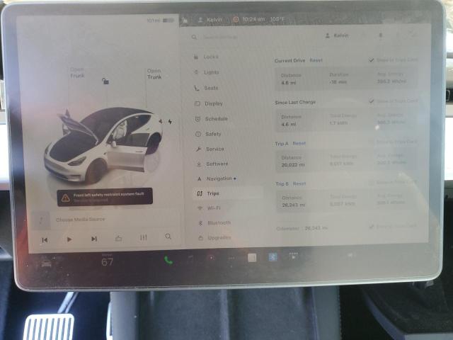 Photo 9 from auction – 2023 TESLA MODEL Y with VIN 7SAYGDEE9PF831957