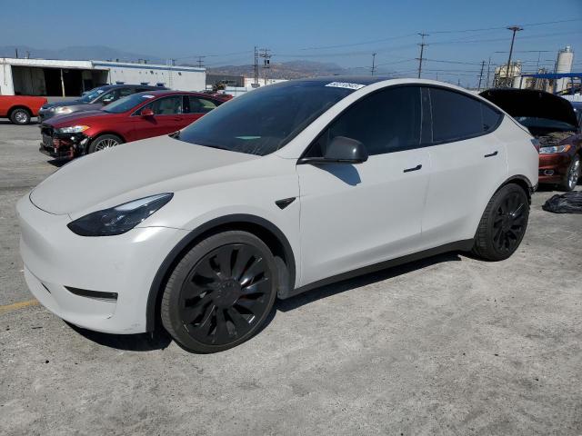 TESLA MODEL Y 2022 with VIN 7SAYGDEF8NF568544 - Photo from auction