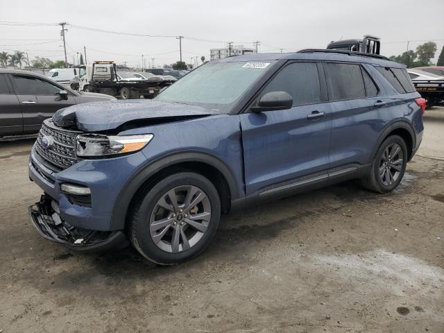 FORD EXPLORER X 2021 with VIN 1FMSK7DH7MGC40165 - Photo from auction