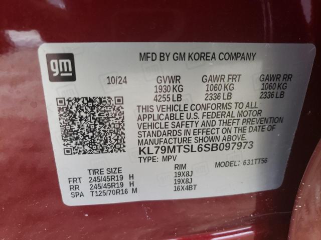 Photo 14 from auction – 2025 CHEVROLET TRAILBLAZE with VIN KL79MTSL6SB097973