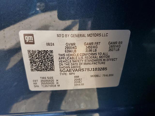 Photo 14 from auction – 2025 BUICK ENCLAVE PR with VIN 5GAEVARS7SJ103285