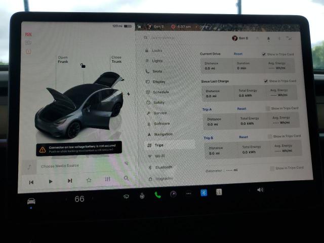 Photo 9 from auction – 2022 TESLA MODEL Y with VIN 7SAYGDEE6NA006193