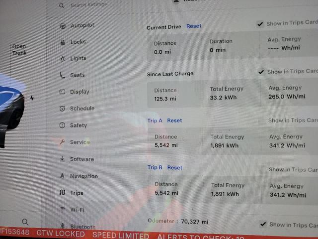 Photo 9 from auction – 2018 TESLA MODEL 3 with VIN 5YJ3E1EA2JF153648