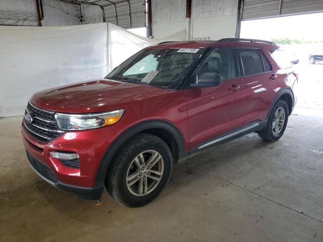 FORD EXPLORER X 2020 with VIN 1FMSK8DHXLGA66824 - Photo from auction