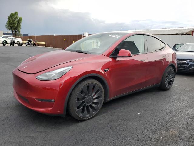 TESLA MODEL Y 2024 with VIN 7SAYGDEF4RF156594 - Photo from auction