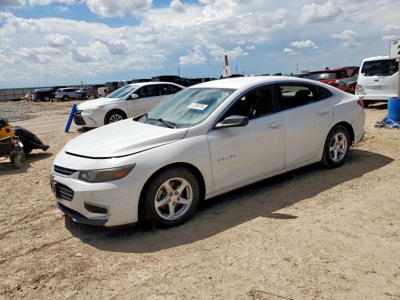 CHEVROLET MALIBU LS 2017 with VIN 1G1ZC5ST8HF228946 - Photo from auction
