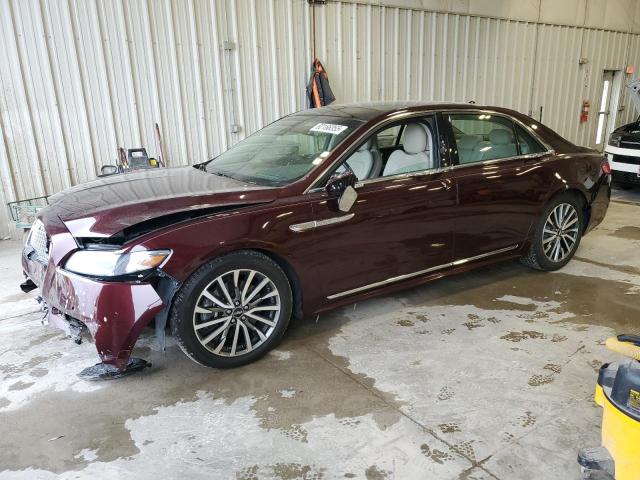 LINCOLN CONTINENTA 2018 with VIN 1LN6L9TK3J5611921 - Photo from auction