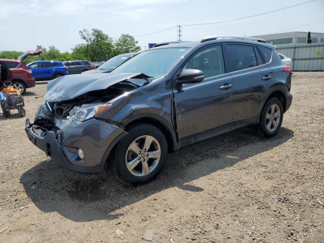 TOYOTA RAV4 XLE 2015 with VIN JTMRFREV4FD153996 - Photo from auction