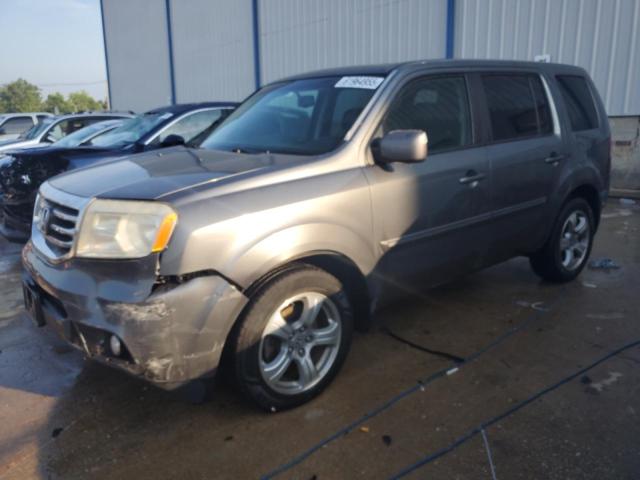 HONDA PILOT EXL 2012 with VIN 5FNYF3H51CB014367 - Photo from auction