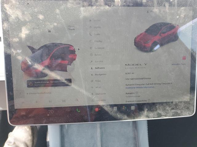 Photo 9 from auction – 2025 TESLA MODEL Y with VIN 7SAYGDED8SF249199