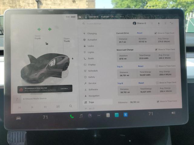 Photo 9 from auction – 2023 TESLA MODEL 3 with VIN 5YJ3E1EB6PF661865