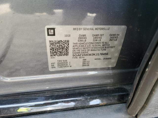Photo 14 from auction – 2019 BUICK ENCLAVE ES with VIN 5GAEVAKW2KJ178456