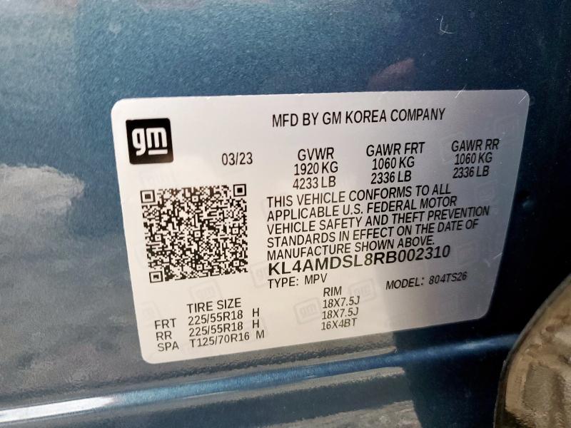 Photo 14 from auction – 2024 BUICK ENCORE GX with VIN KL4AMDSL8RB002310