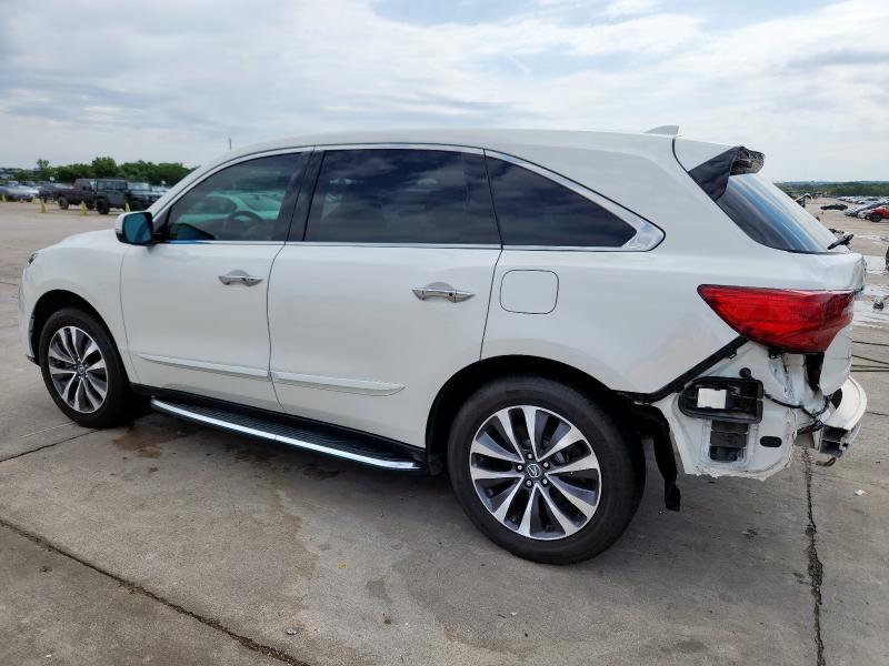 Photo 2 from auction – 2016 ACURA MDX TECHNO with VIN 5FRYD4H4XGB036813