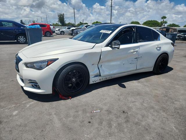 INFINITI Q50 BASE 2015 with VIN JN1BV7AR0FM401116 - Photo from auction