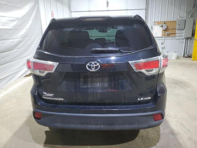 Photo 6 from auction – 2014 TOYOTA HIGHLANDER with VIN 5TDBKRFH6ES031763