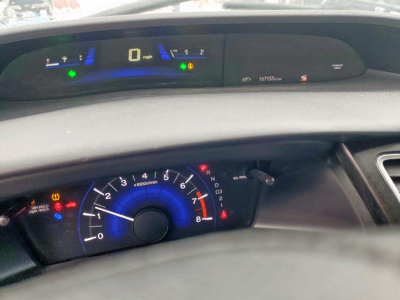 Photo 9 from auction – 2013 HONDA CIVIC EX with VIN 19XFB2F88DE078701