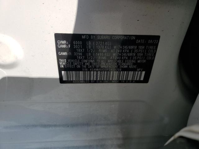 Photo 14 from auction – 2023 SUBARU ASCENT with VIN 4S4WMAAD0P3458308