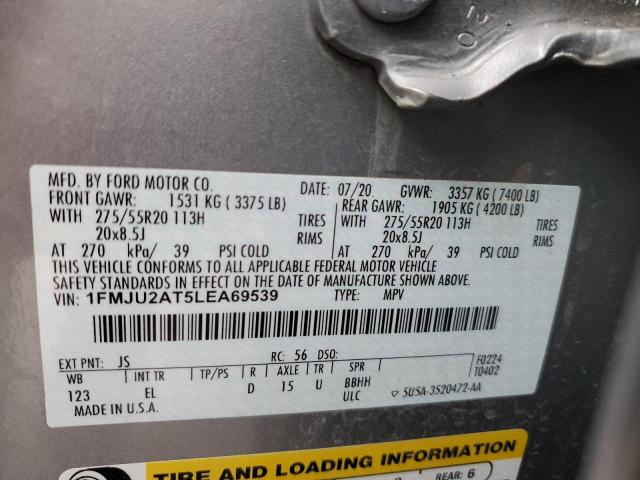 Photo 14 from auction – 2020 FORD EXPEDITION with VIN 1FMJU2AT5LEA69539