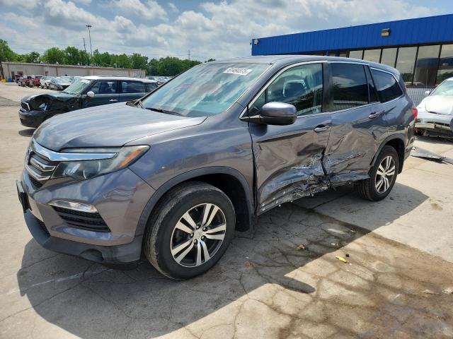 HONDA PILOT EXL 2016 with VIN 5FNYF6H56GB047288 - Photo from auction