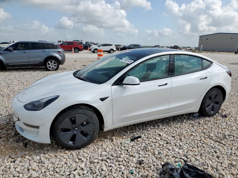 TESLA MODEL 3 2023 with VIN 5YJ3E1EAXPF489086 - Photo from auction