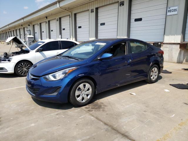 HYUNDAI ELANTRA SE 2016 with VIN 5NPDH4AE3GH785722 - Photo from auction