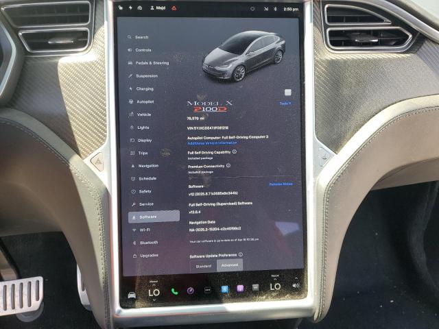 Photo 9 from auction – 2018 TESLA MODEL X with VIN 5YJXCDE47JF081218