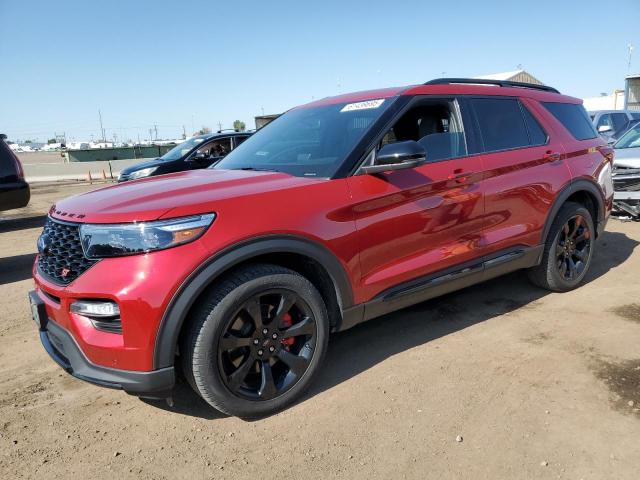 FORD EXPLORER S 2023 with VIN 1FM5K8GC2PGA77111 - Photo from auction