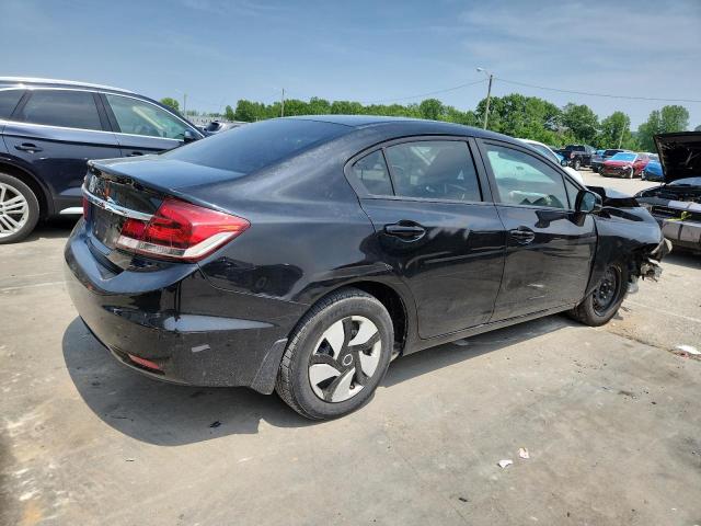 Photo 3 from auction – 2014 HONDA CIVIC with VIN 19XFB2F51EE039102