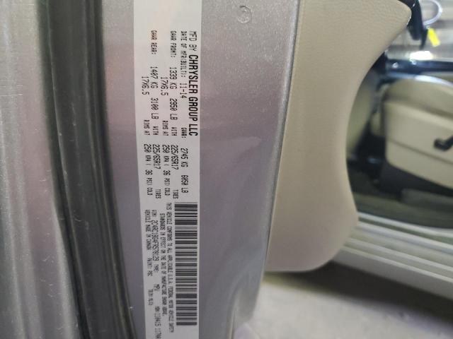 Photo 14 from auction – 2015 CHRYSLER TOWN & COU with VIN 2C4RC1BG4FR578129