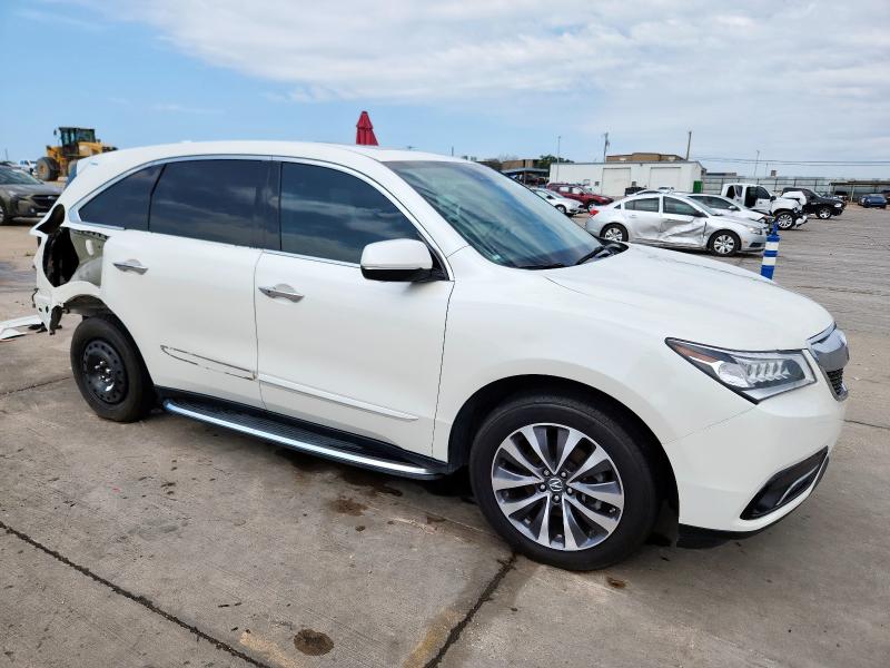 Photo 4 from auction – 2016 ACURA MDX TECHNO with VIN 5FRYD4H4XGB036813